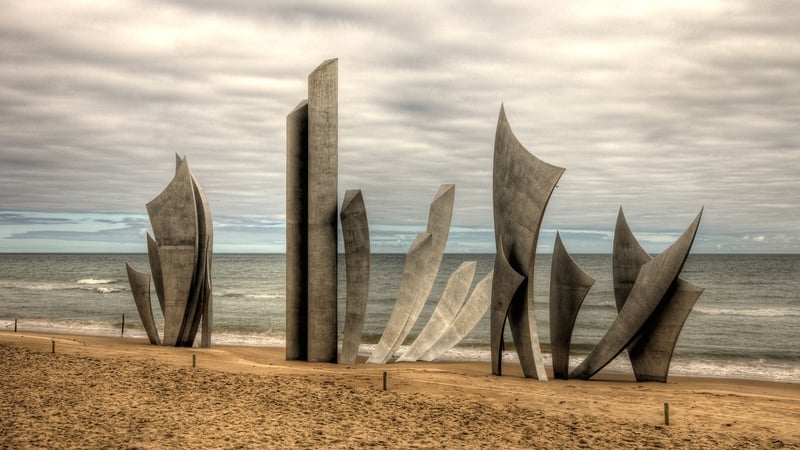 D-Day Beaches, Normandy, France